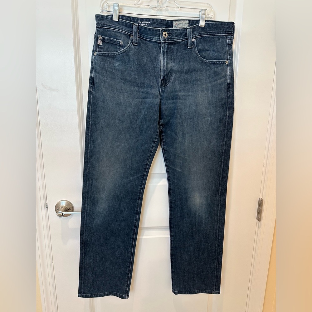 AG men’s denim jeans. The Graduate tailored leg.